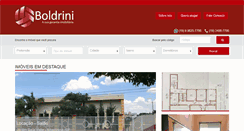 Desktop Screenshot of boldrini.net.br