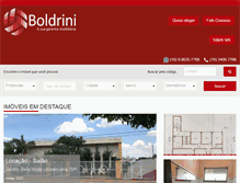 Tablet Screenshot of boldrini.net.br